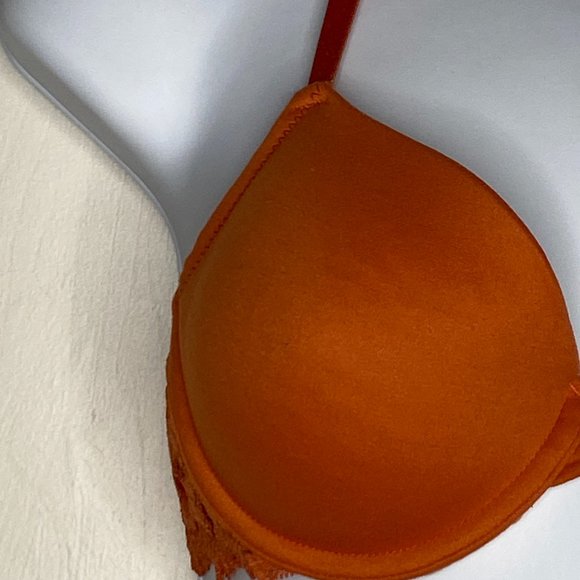 Gillian & O’Malley Padded Racerback Lace Bra 34A F - Picture 7 of 7